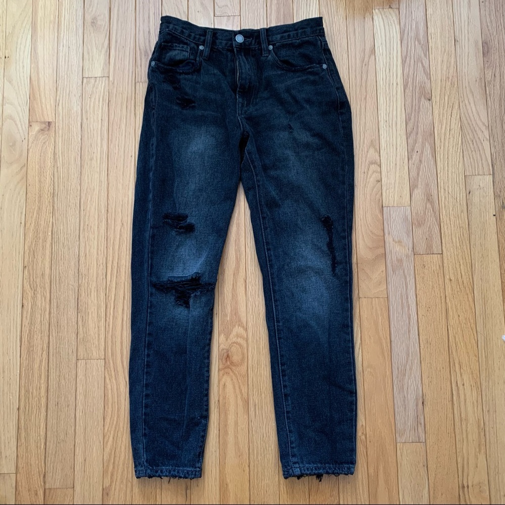 Black high waisted jeans - blank NYC